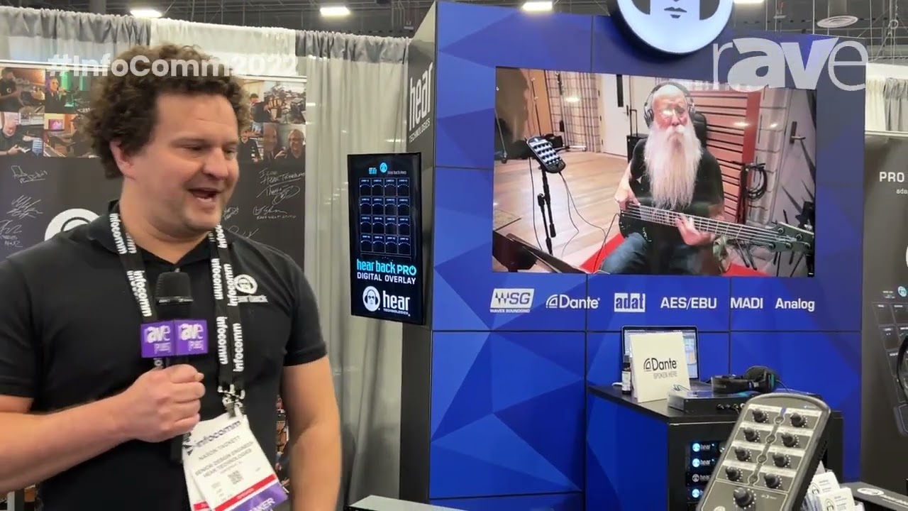 InfoComm 2022: Hear Technologies Shows Hear Back OCTO Personal Monitoring System for Monitor Mixing