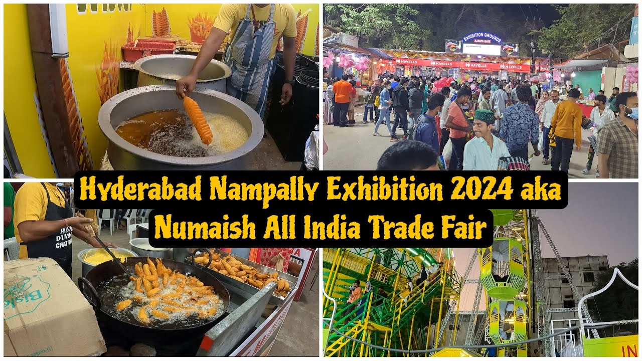 Hyderabad Exhibition 2024 | Numaish #hyderabadi #exhibition #trendingvideo #viral #streetshopping