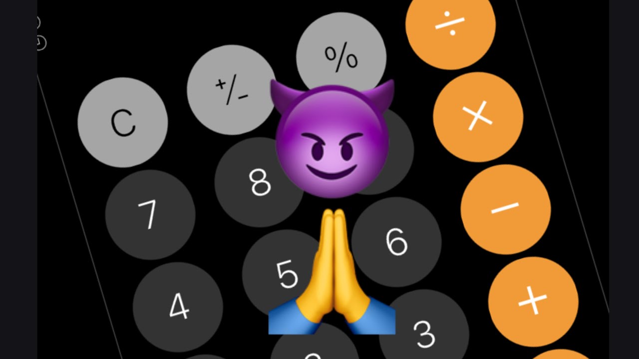 [WR] 0.24 &ldquo;Not A Number&rdquo; On Calculator App 😈