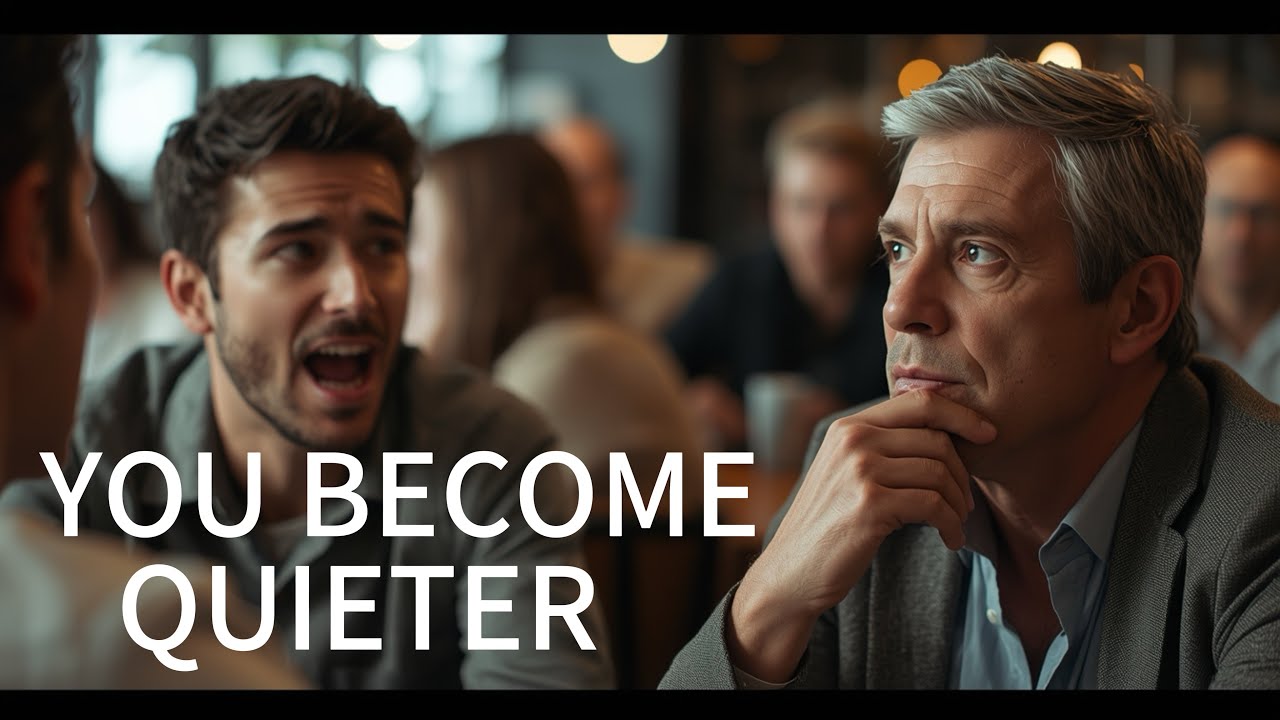 Why You Become Quieter as You Get Older