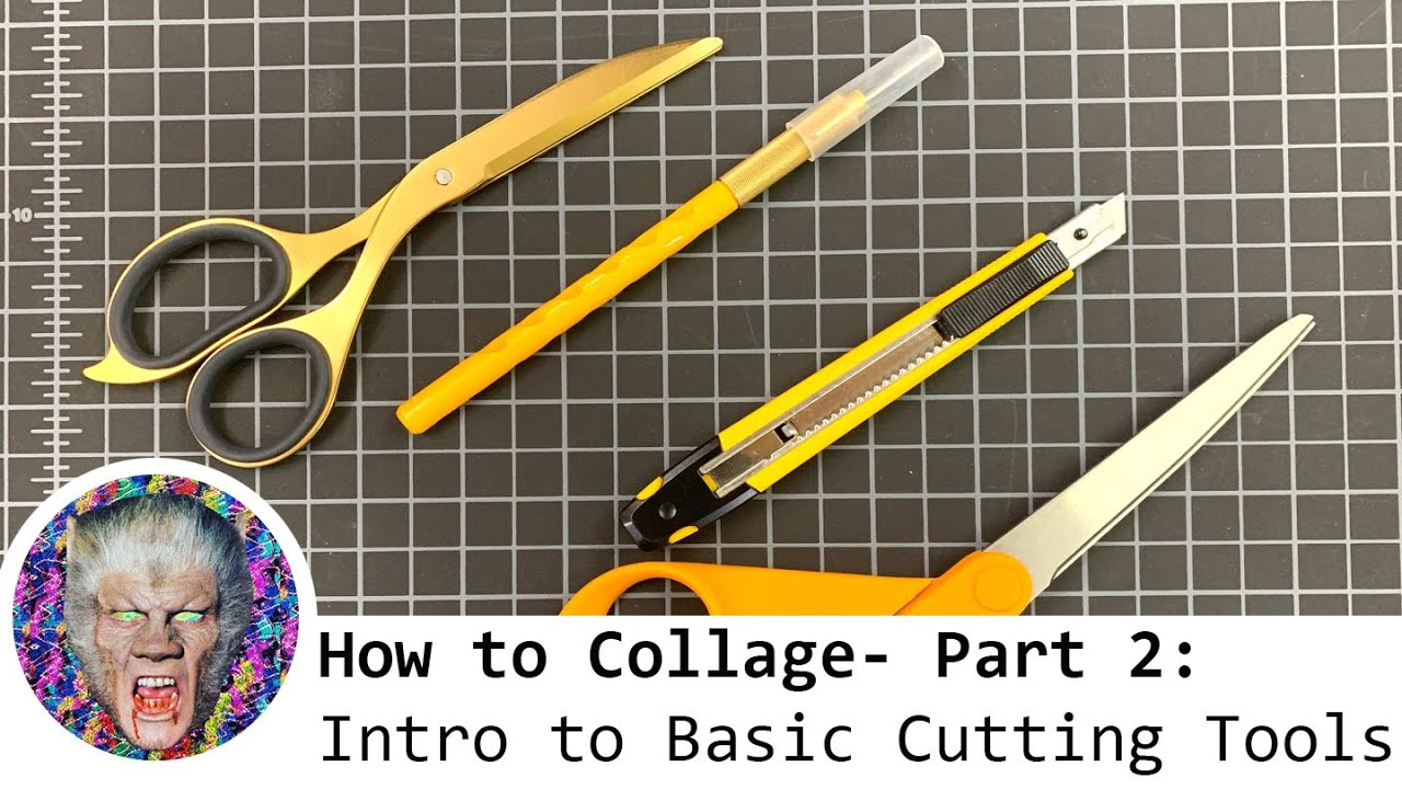 How to Make a Surreal Collage- Part 2- Basic Tools and Supplies