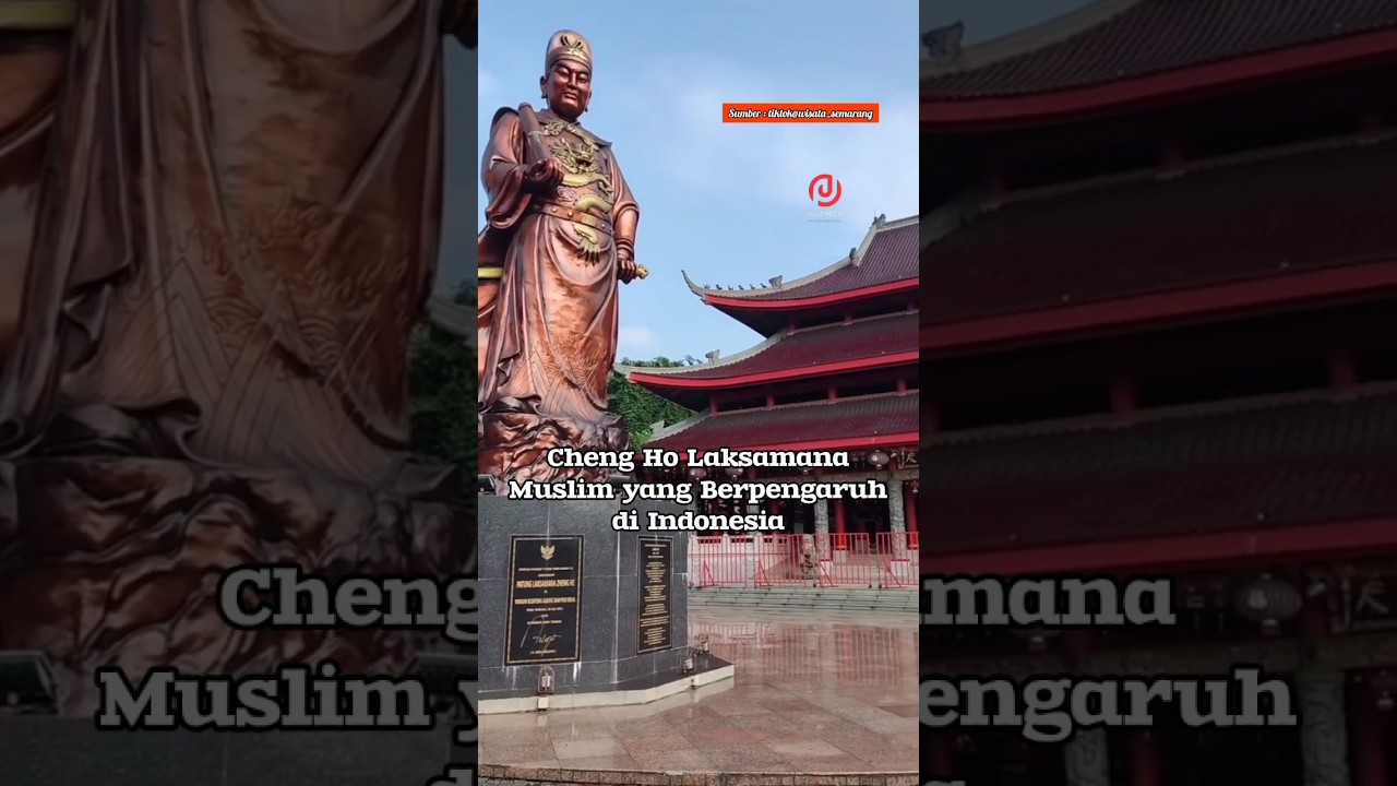 Kisah Laksamana Cheng Ho dari Tiongkok yang menyebarkan Islam di Indonesia. #shorts #muslim