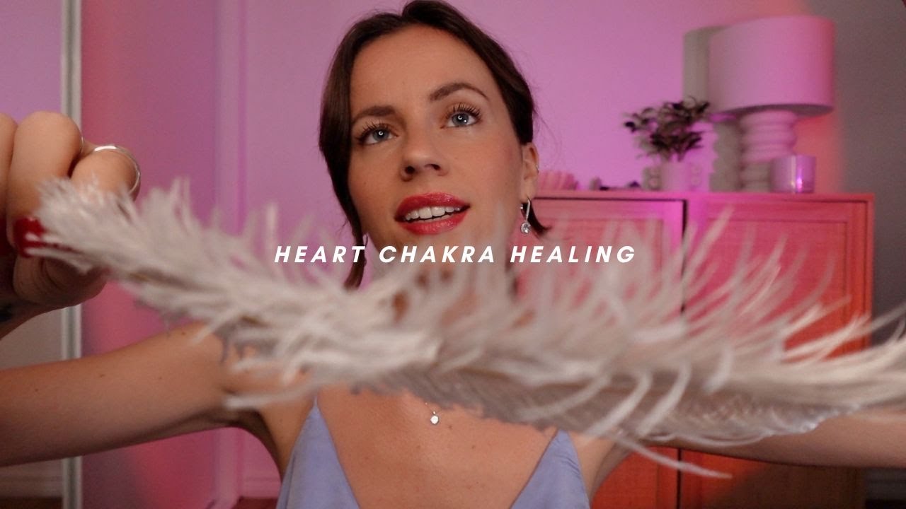 ASMR REIKI removing heart blocks & cutting cords (Heart Chakra Healing)