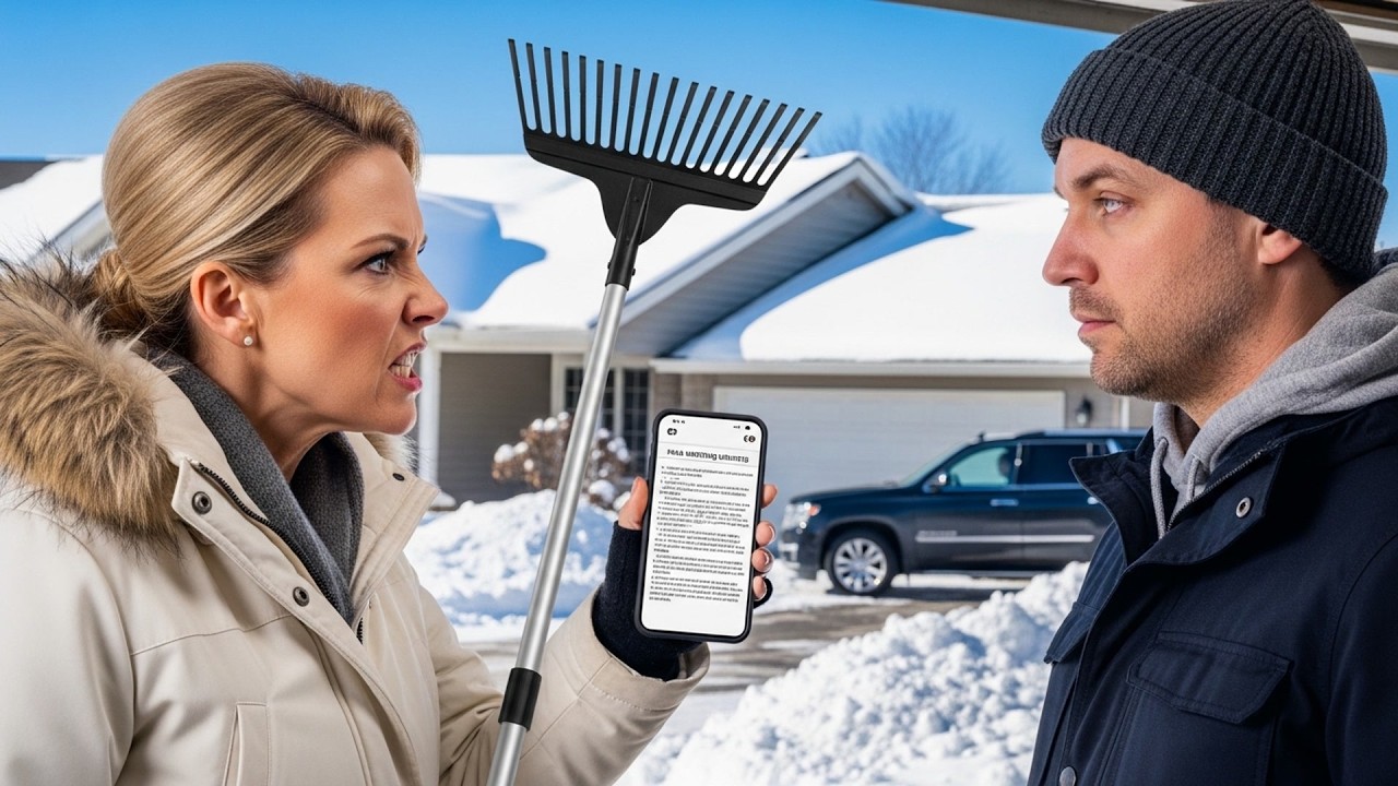 HOA Demanded I Share My Roof Rake Tool, Let Them Deal With Their Own Ice Dams