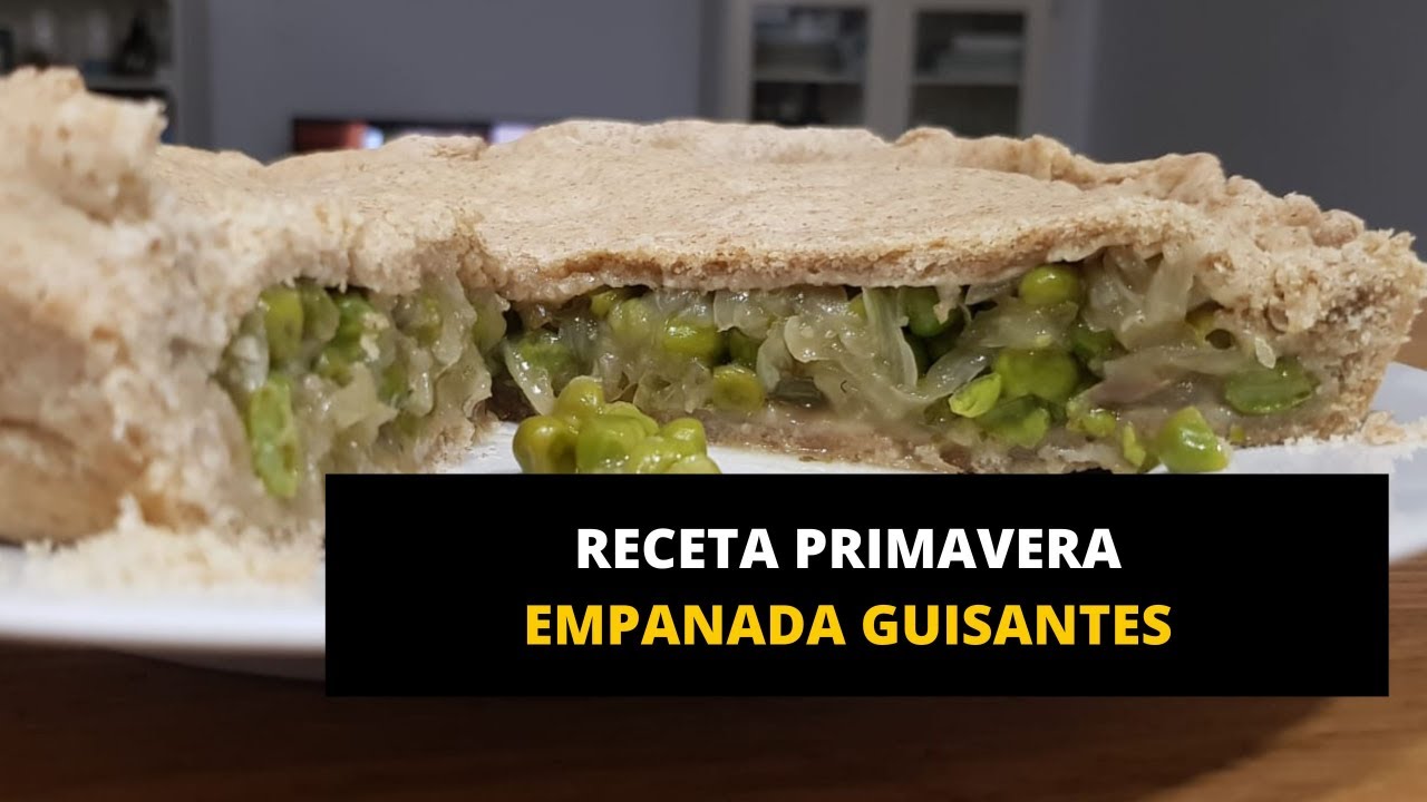 Empanada de guisantes