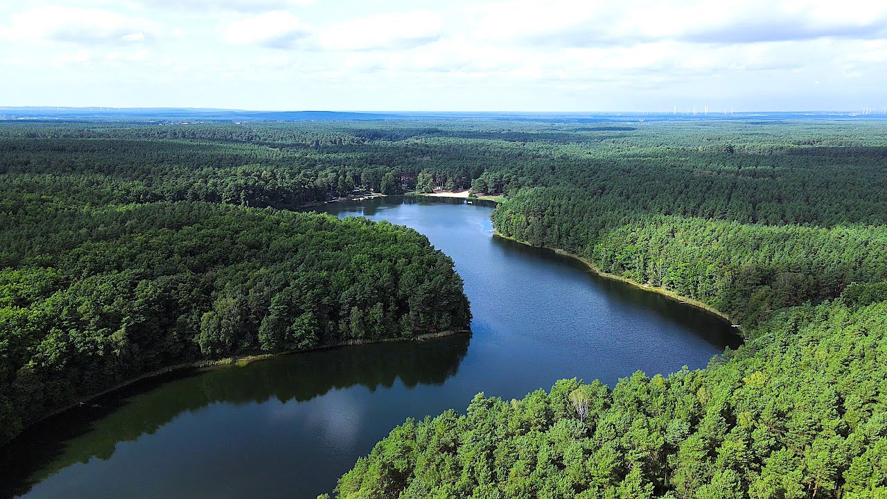 Wandern zum Schervenzsee im Schlaubetal