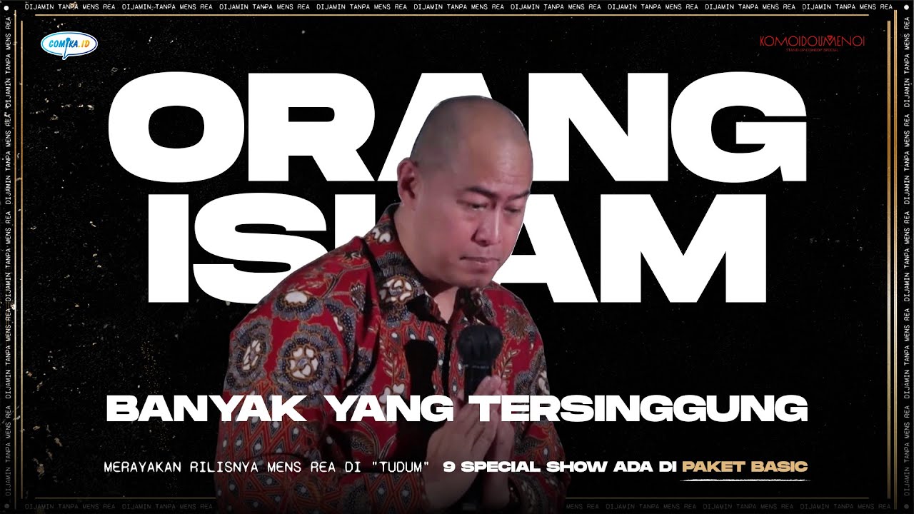 Materi Stand-Up Pandji Dibenci Orang Islam - Komoidoumenoi oleh Pandji Pragiwaksono
