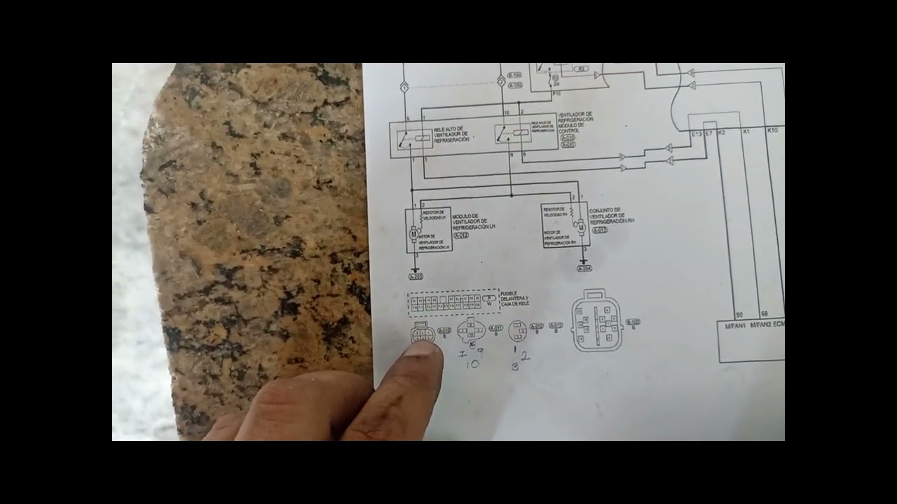 Como probar modulo de control (rele) de los electoventiladores del Chery Orinoco A3.