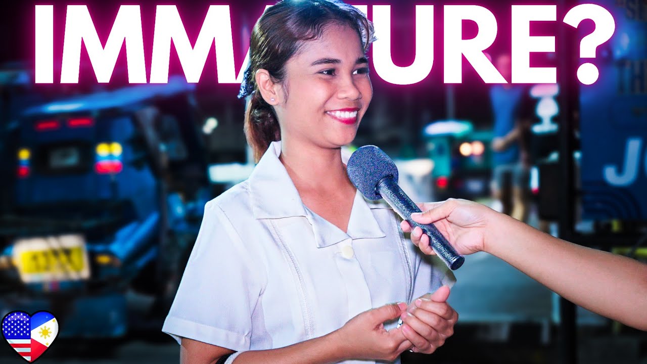 Are Young Filipinas Too Immature & Hard to Handle? | Street Interviews