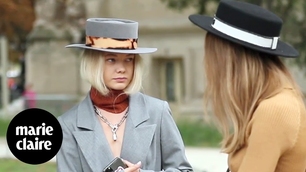 Small or Large Brim Hat &middot; Tendencias Street Style Primavera/Verano 2020