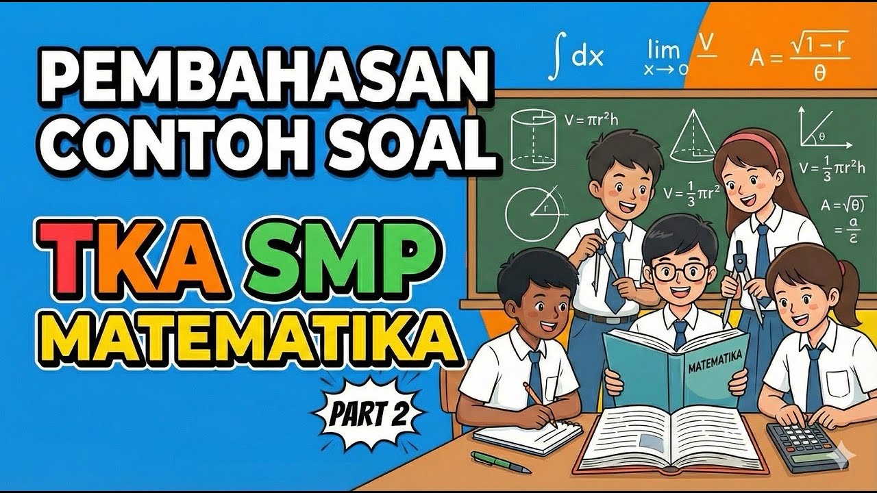 Trik Cepat Mengerjakan Soal TKA Matematika SMP (Part 2)