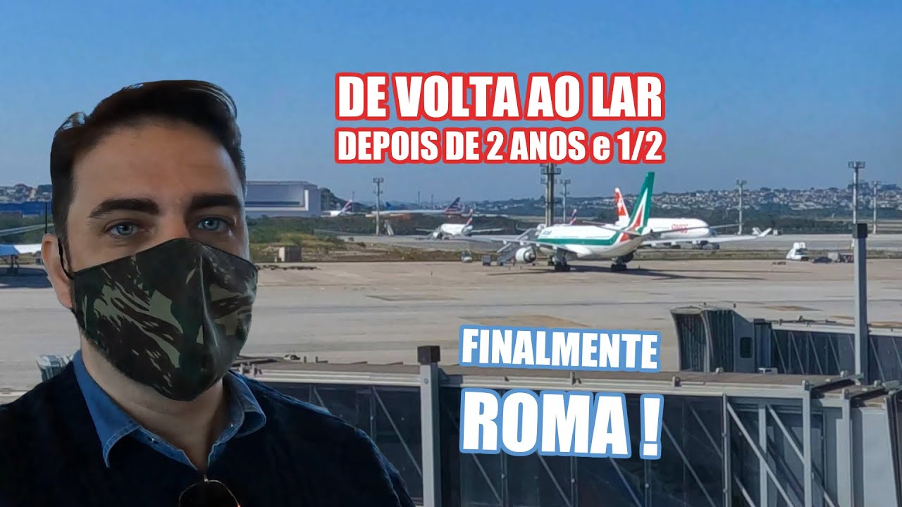 GRINGO ITALIANO VOLTA PARA CASA DEPOIS DE 2 ANOS E 1/2 NO BRASIL