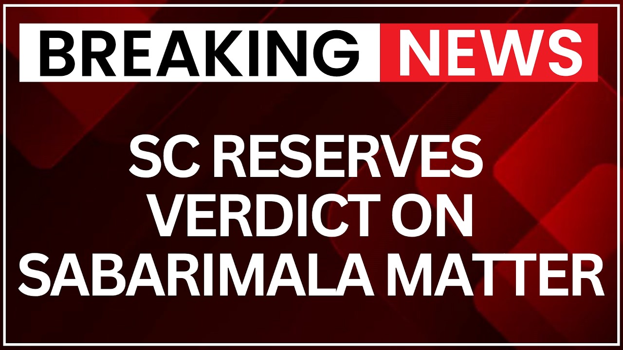 Sabarimala Case: Supreme Court Reserves Judgment Amid Fresh Legal and Religious Debate | NewsX