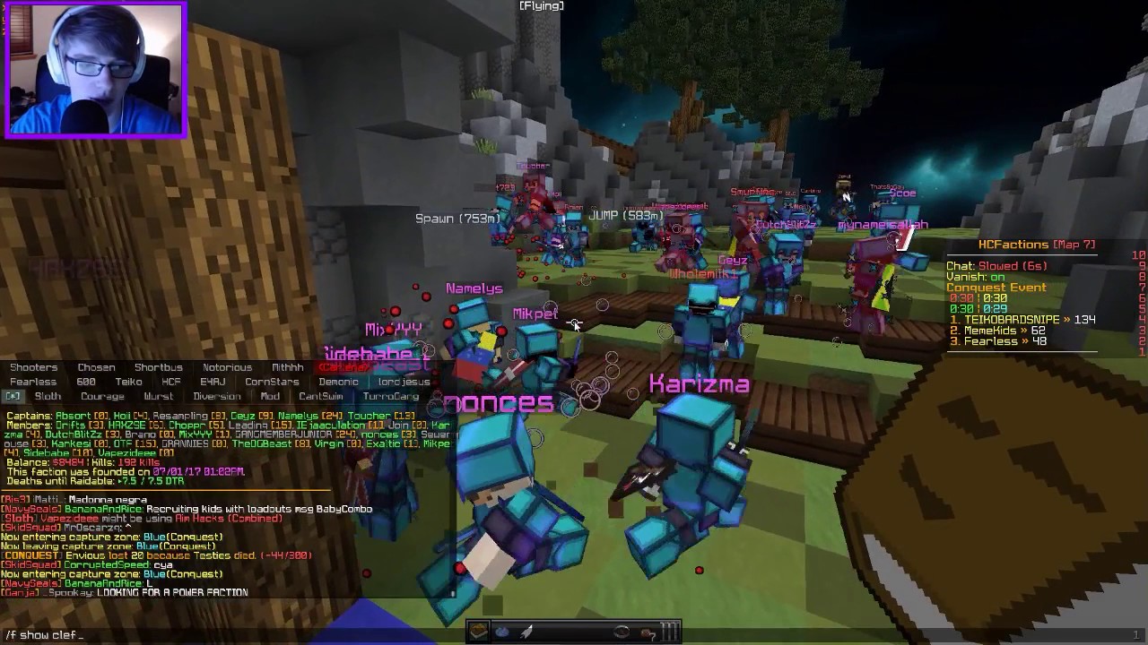 Staff Series #45 | FOUND ANOTHER AUTOCLICKER IN SCREENSHARE + HUGE POWER FACTION FIGHT (FACECAM)