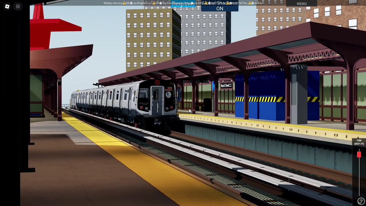 (C) Train on the (Q) Line? (MTAoR)