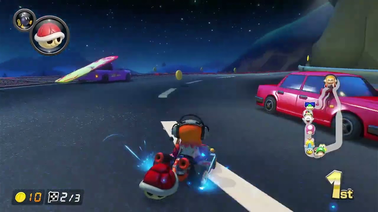 Mario Kart 8 Deluxe DLC Tracks - Moonview Highway