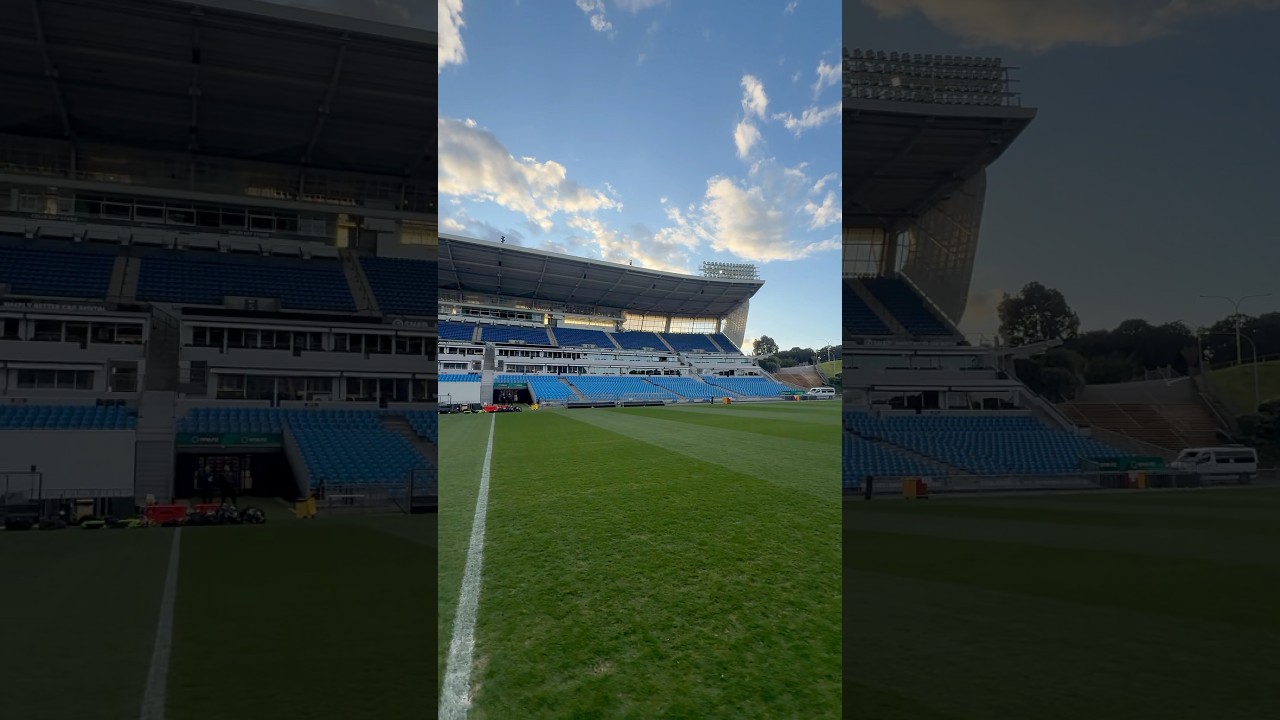 Training at Go Media Stadium, Auckland for MD-1 📍🏟️ #Socceroos