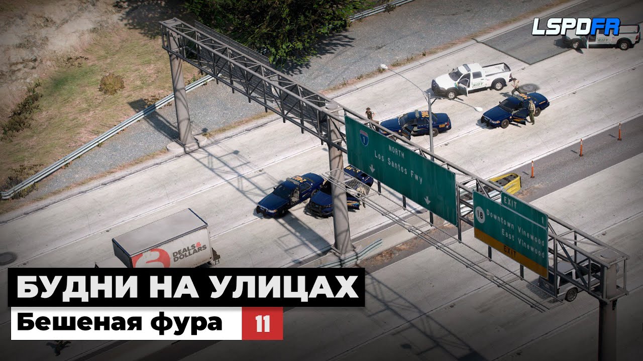 БЕШЕНАЯ ФУРА | GTA 5 LSPDFR | БУДНИ НА УЛИЦАХ  #11
