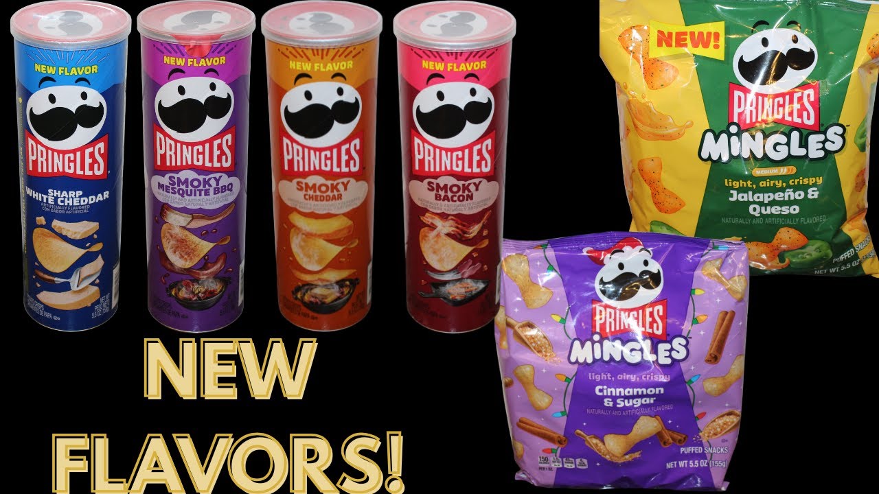 Чипсы Pringles Sharp White Cheddar, Smoky: соус барбекю из мескитового дерева, чеддер, бекон, сыр...