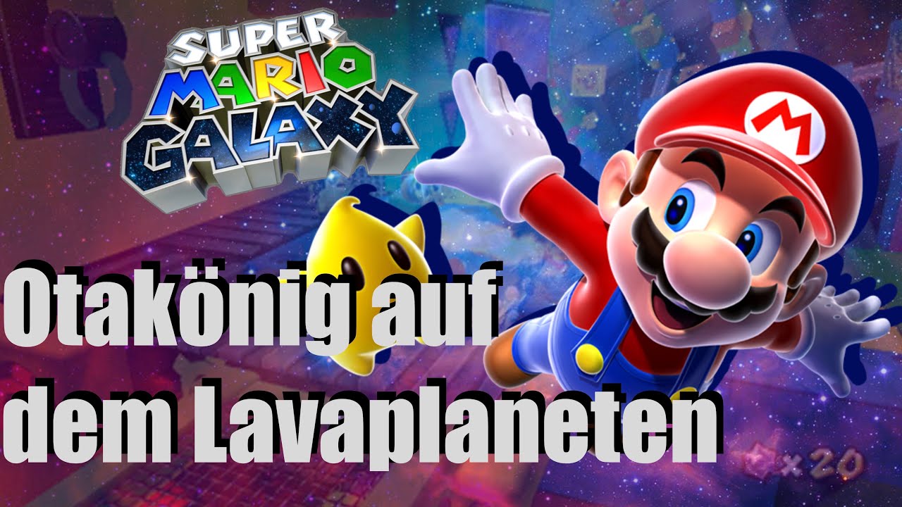 Super Mario Galaxy 100% Kreaturenfabrik Otak&ouml;nig auf dem Lavaplaneten | German Walkthrough