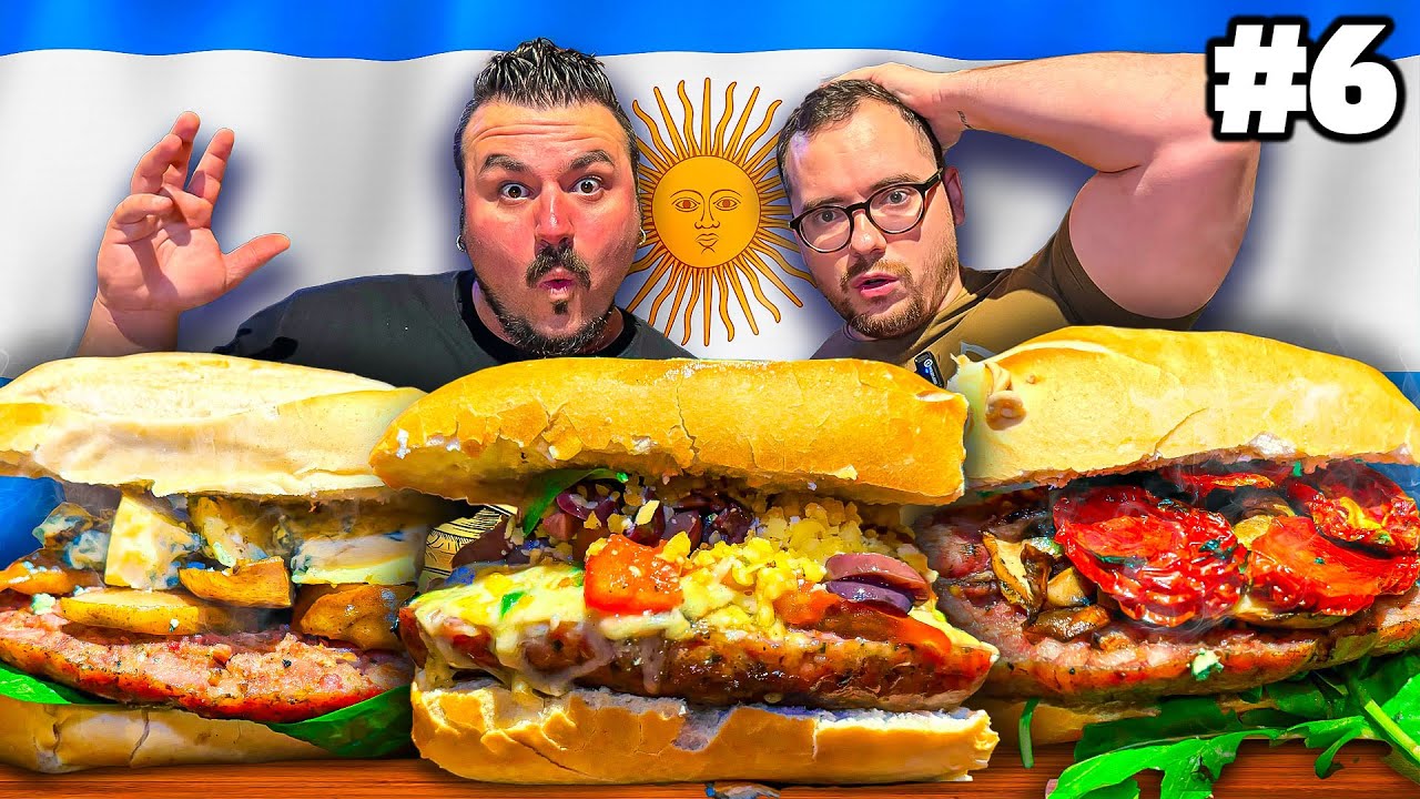 Probamos los CHORIPANES más LOCOS de TODA ARGENTINA ¿Cuál es tu Favorito?