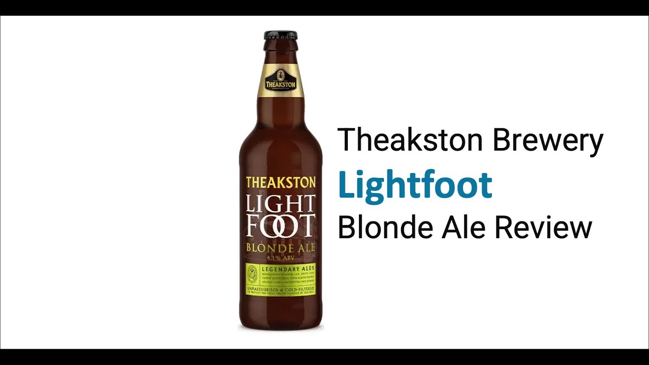 Обзор светлого эля Lightfoot от Theakston's