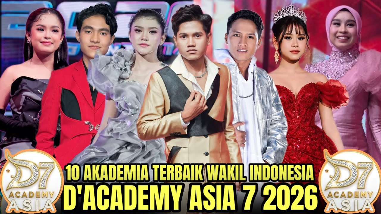 10 AKADEMIA TERBAIK YANG AKAN MEWAKILI INDONESIA DI DANGDUT ACADEMY ASIA 7 2026.