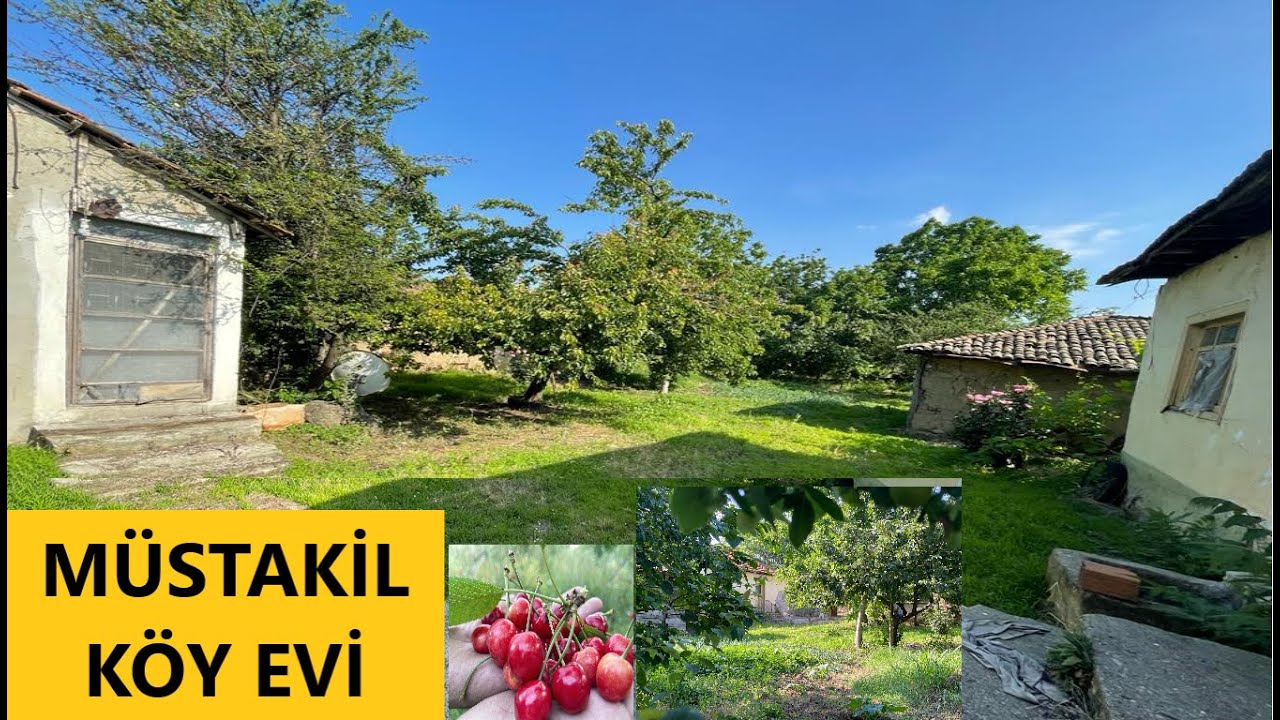 BALIKESİR GÖNEN MÜSTAKIL KÖY EVİ - AHIR-SAMANLIK VE MEYVE AĞAÇLARI - HOBİ BAHÇESİ - KONUT İMARLI