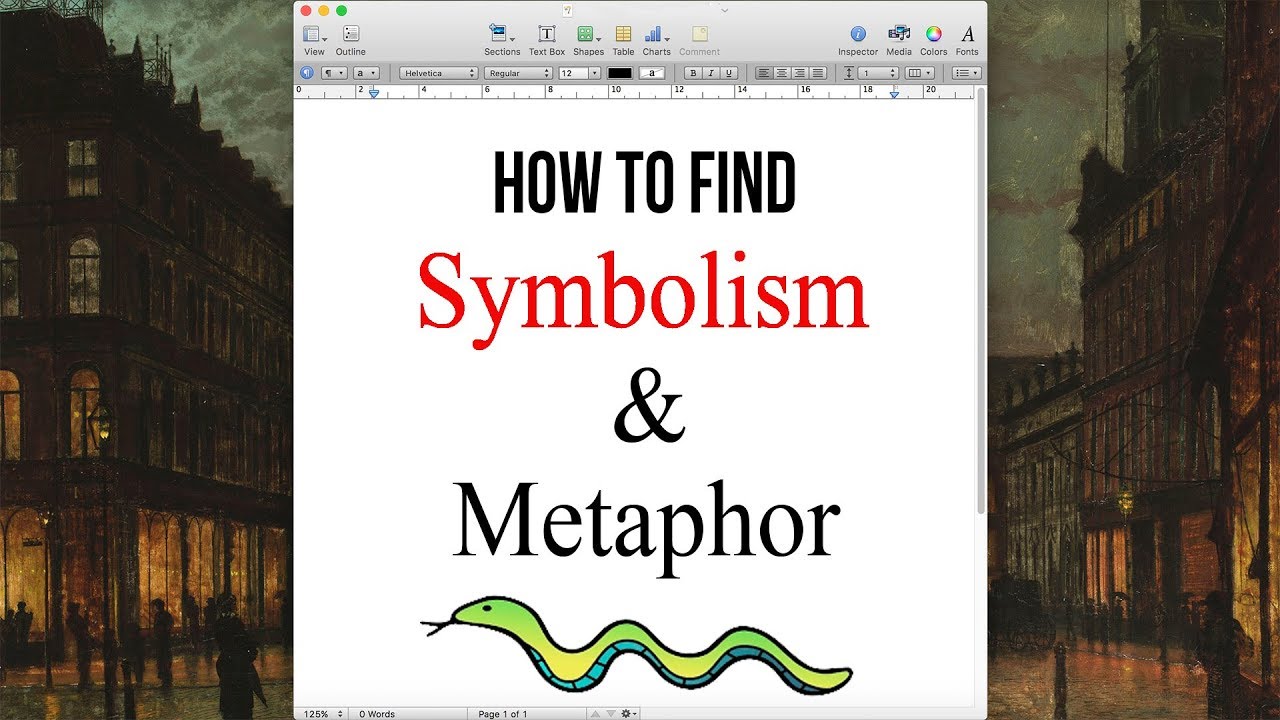 How to find Symbolism & Metaphor in Literature | Literature In The Dark