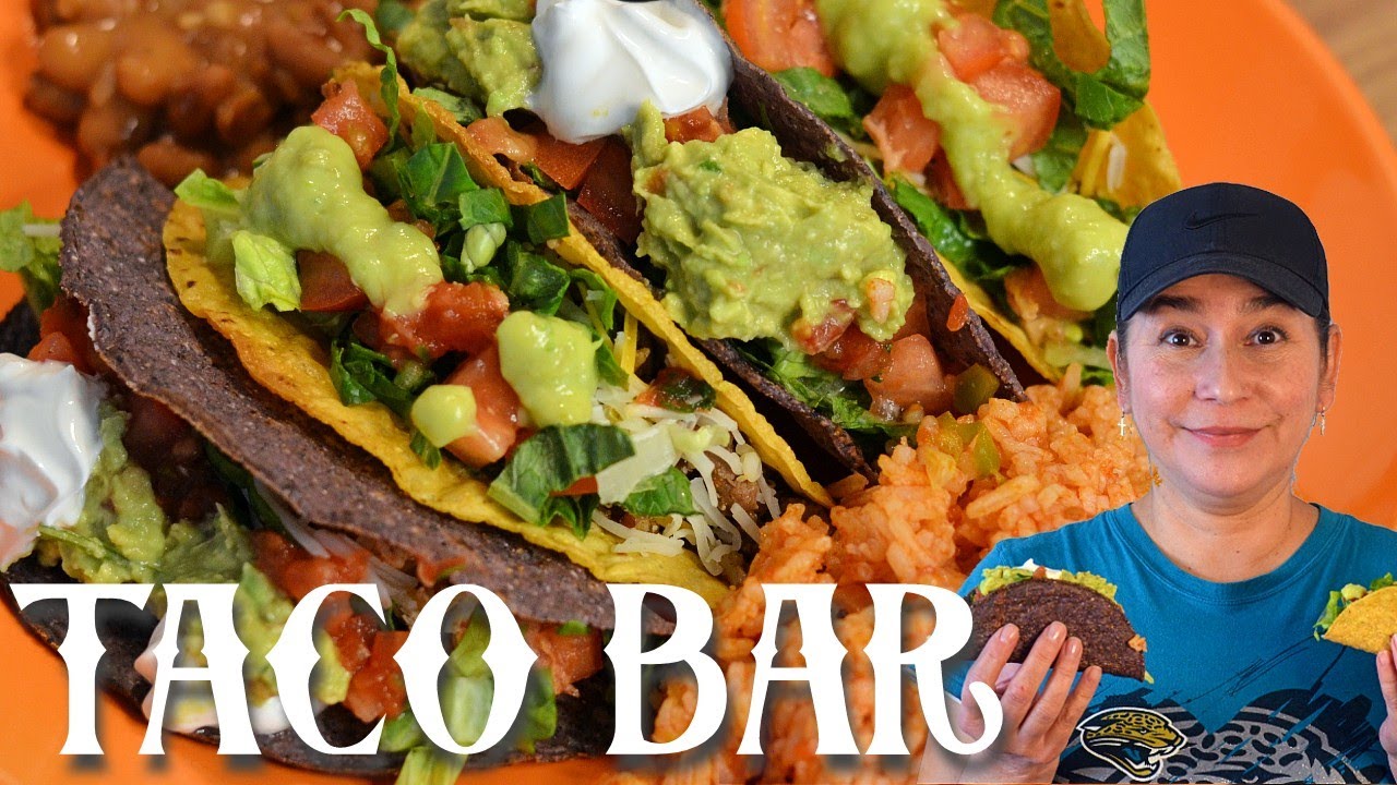 Quick and Easy Taco Bar for Super Bowl Sunday