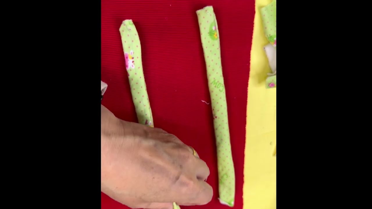 아기 헤어밴드를 간단하고 예쁘게 만드는 소개 영상입니다  Easy to make a baby’s hair band 
