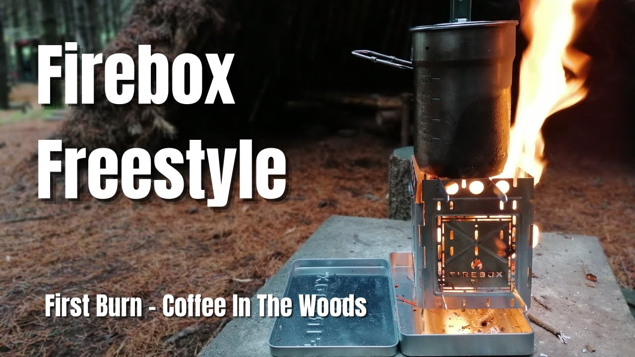 Firebox Stove Freestyle Modular Stove System - First Burn - Coffee In The Woods