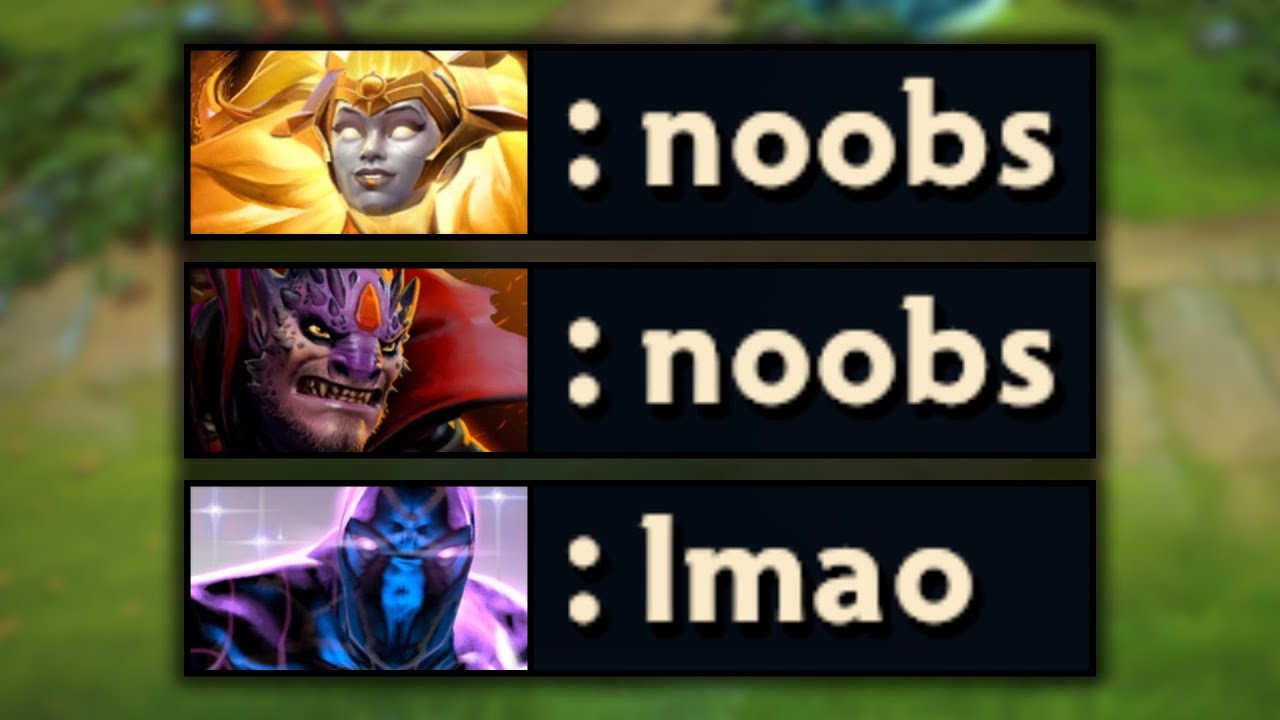 don't be toxic in Dota 2