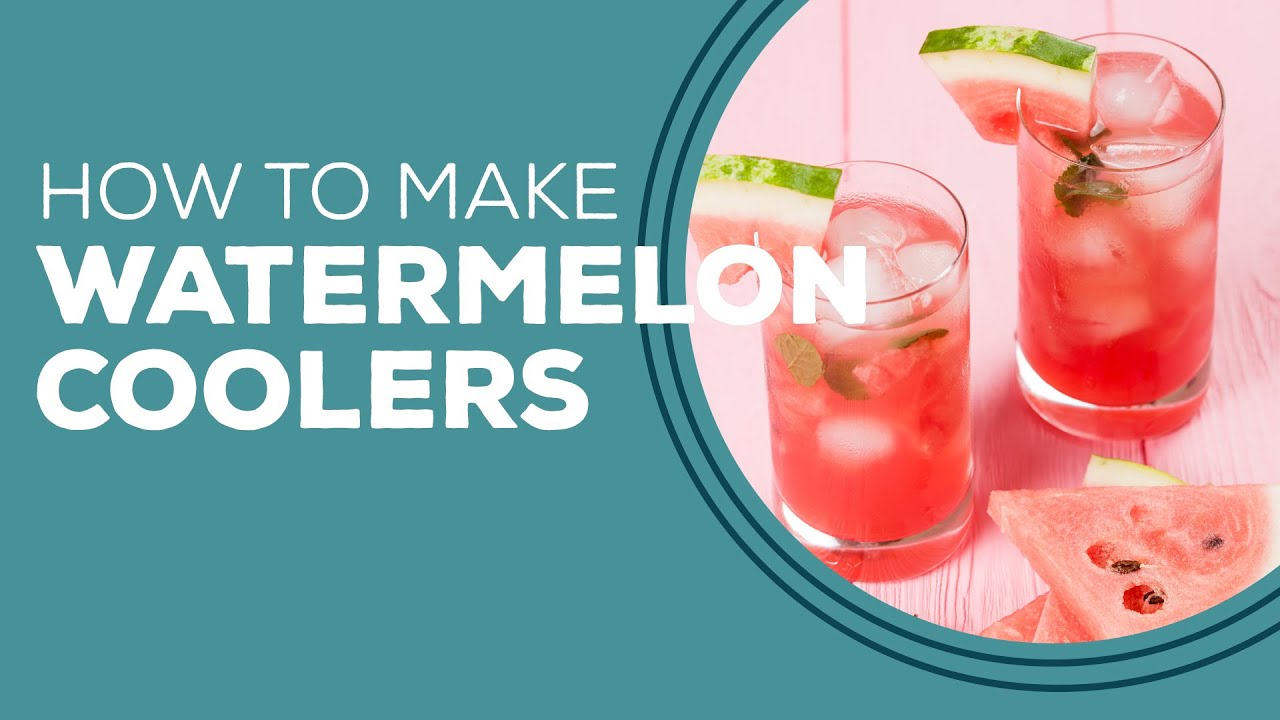 Blast from the Past: Watermelon Cooler Recipe | Summer Drinks at Home