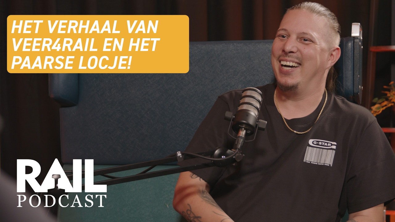 Justin van der Veer over Veer4Rail en het paarse locje! | Rail Podcast | #03