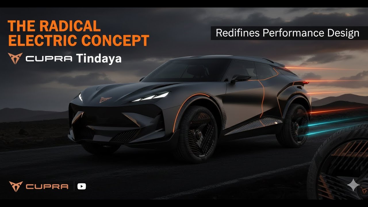 CUPRA Tindaya – The Radical Electric Concept That Redefines Performance Design