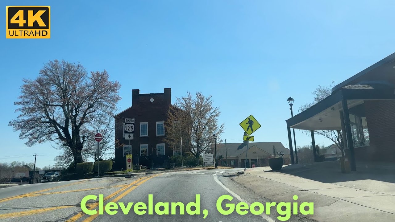 Cleveland, Georgia - Driving Tour [4K]