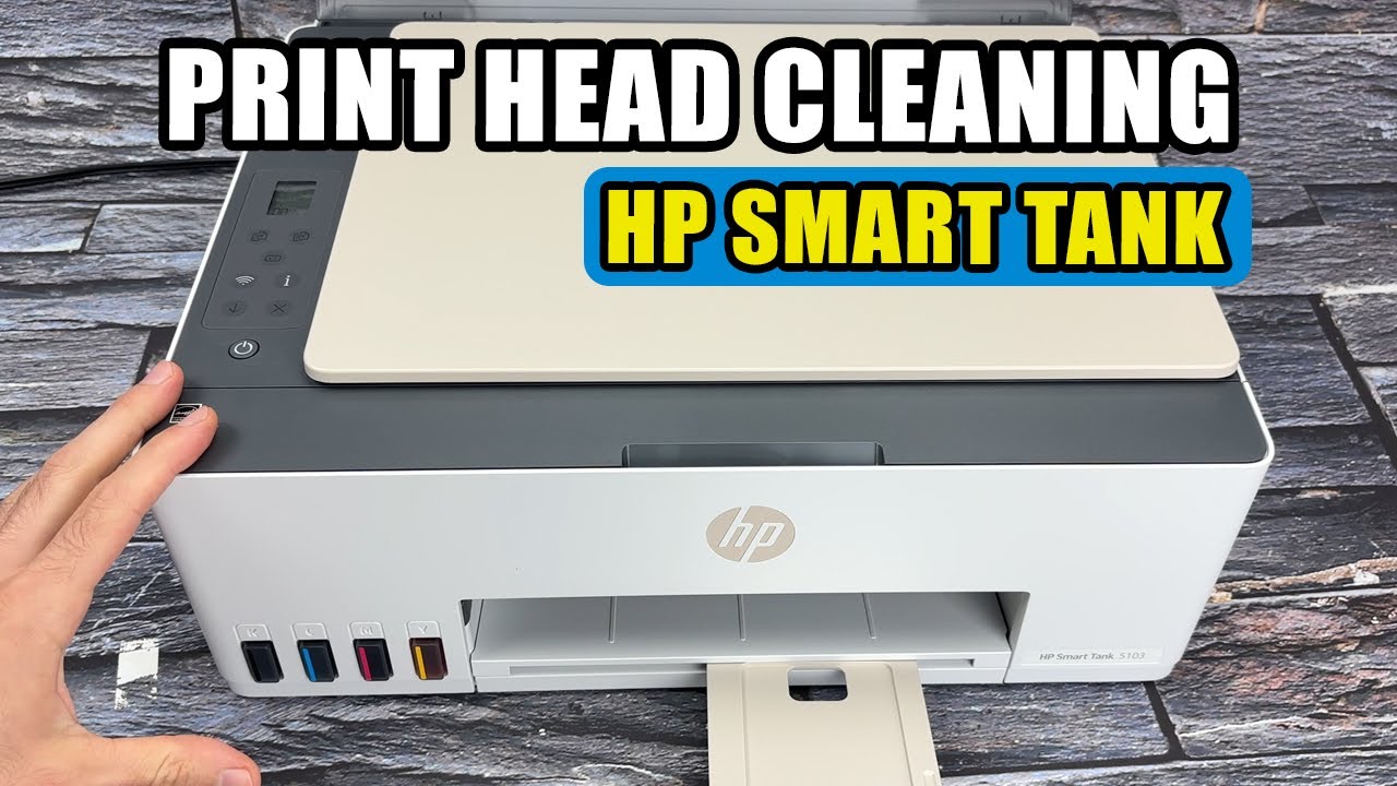 HP Smart Tank: как очистить печатающие головки