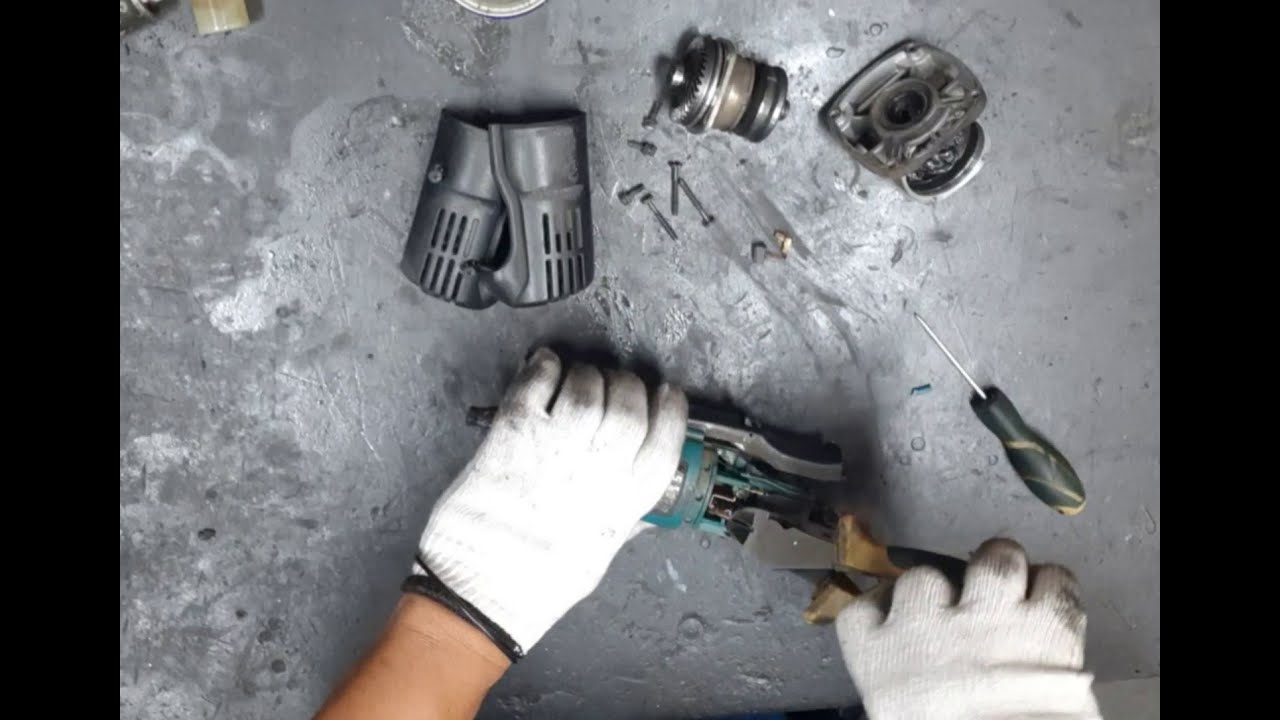 Makita Angle Grinder 9557HP DIY Diagnose & Repair