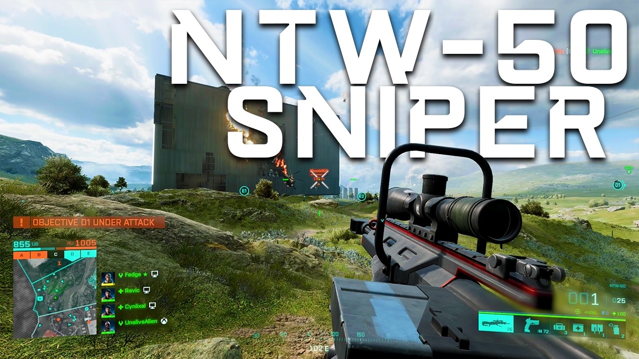 Battlefield 2042 NTW-50 One Shot Sniper