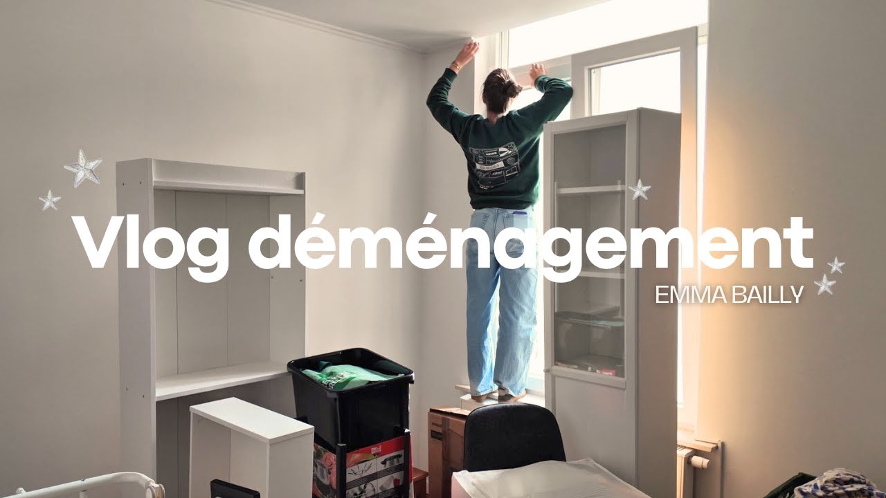 Vlog déménagement Ep.2｜ Peinture, caisses et copains