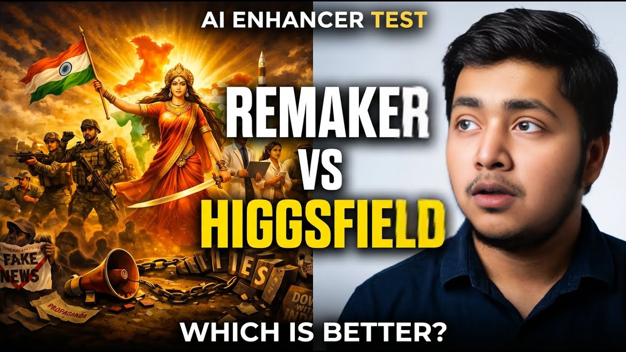 Remaker vs Higgsfield | Best AI Image Enhancer? Honest Comparison