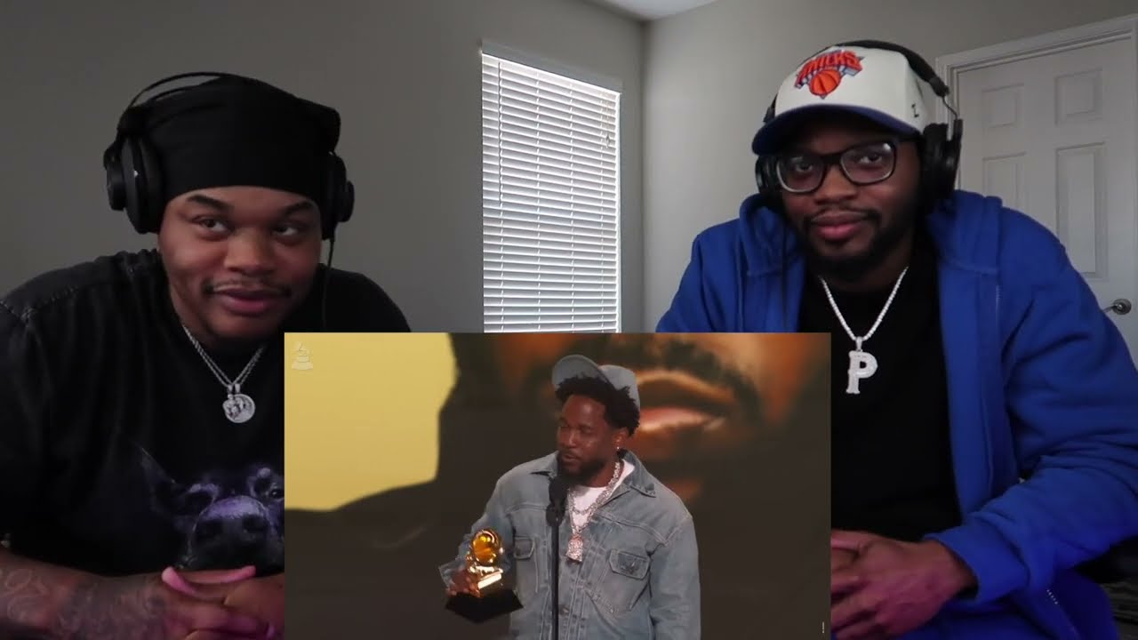 KENDRICK WINS 5 GRAMMYS | Acceptance Speech (REACTION)