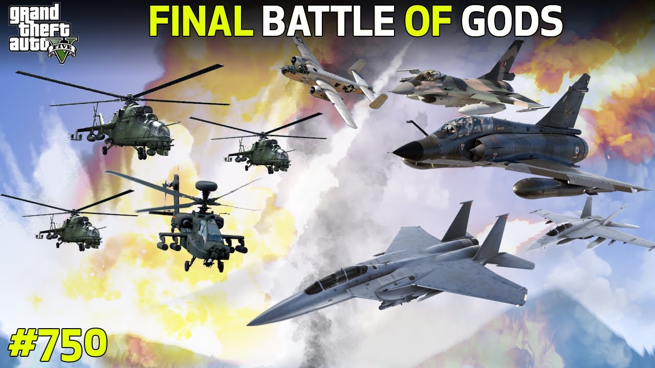 GTA 5 : #750 FINAL BATTLE OF GODS SPECIAL EPISODE GTA 5 GAMEPLAY