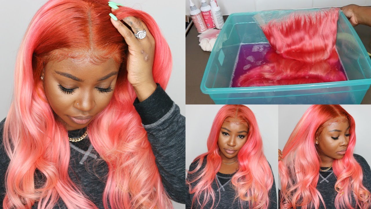 WATER COLOR METHOD Using #613 Blonde Lace Wig | Eayon Hair