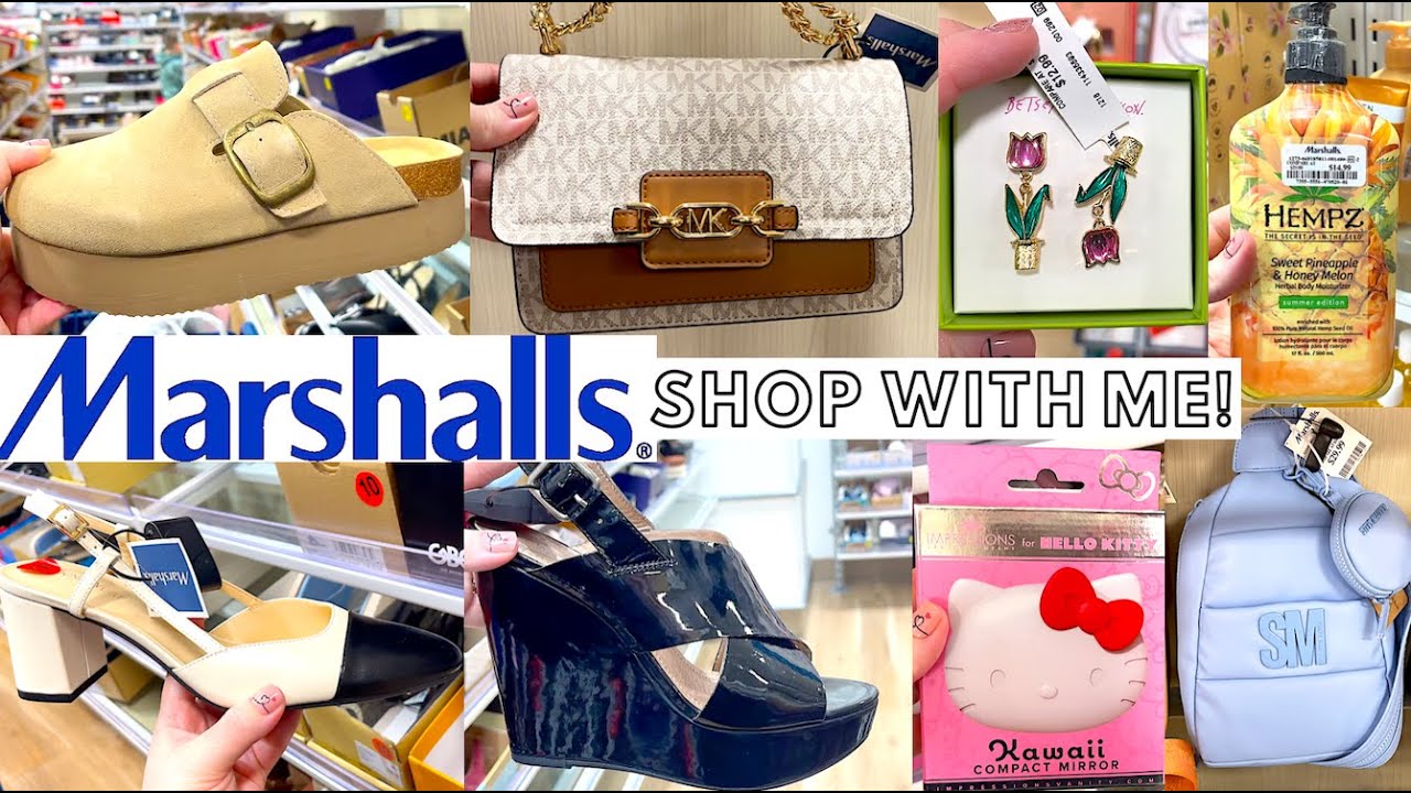 MARSHALLS SHOP WITH ME 2024 | DESIGNER HANDBAGS, SHOES, JEWELRY, NEW ITEMS #shopping #marshalls