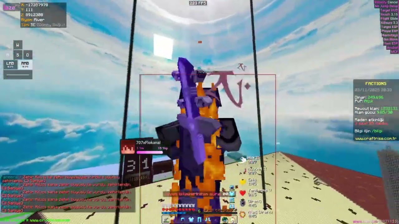 CraftRise Factions Edit Avı #1 #craftrise #factions #lazepro