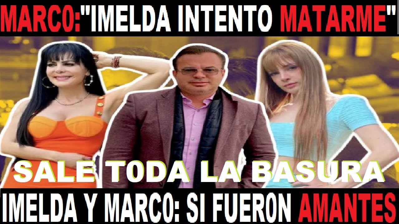 IMELDA GARZA acusada AT3NT0 contra MARCO CHACON - sale ROMANCE con El esposo de MARIBEL GUARDIA