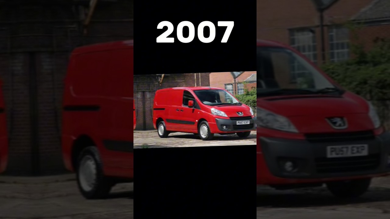 Evolution of Peugeot Expert {1995~2023} in Just 25 sec #shorts #evolution #mgctube#peugeot