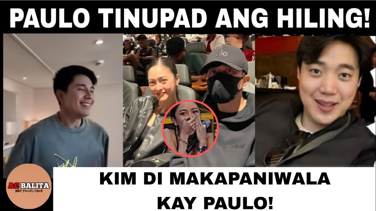 PAULO AVELINO TINUPAD ANG MUNTING PANGARAP NI KIM CHIU|RYAN BANG IBUBULGAR ANG KIMPAU 